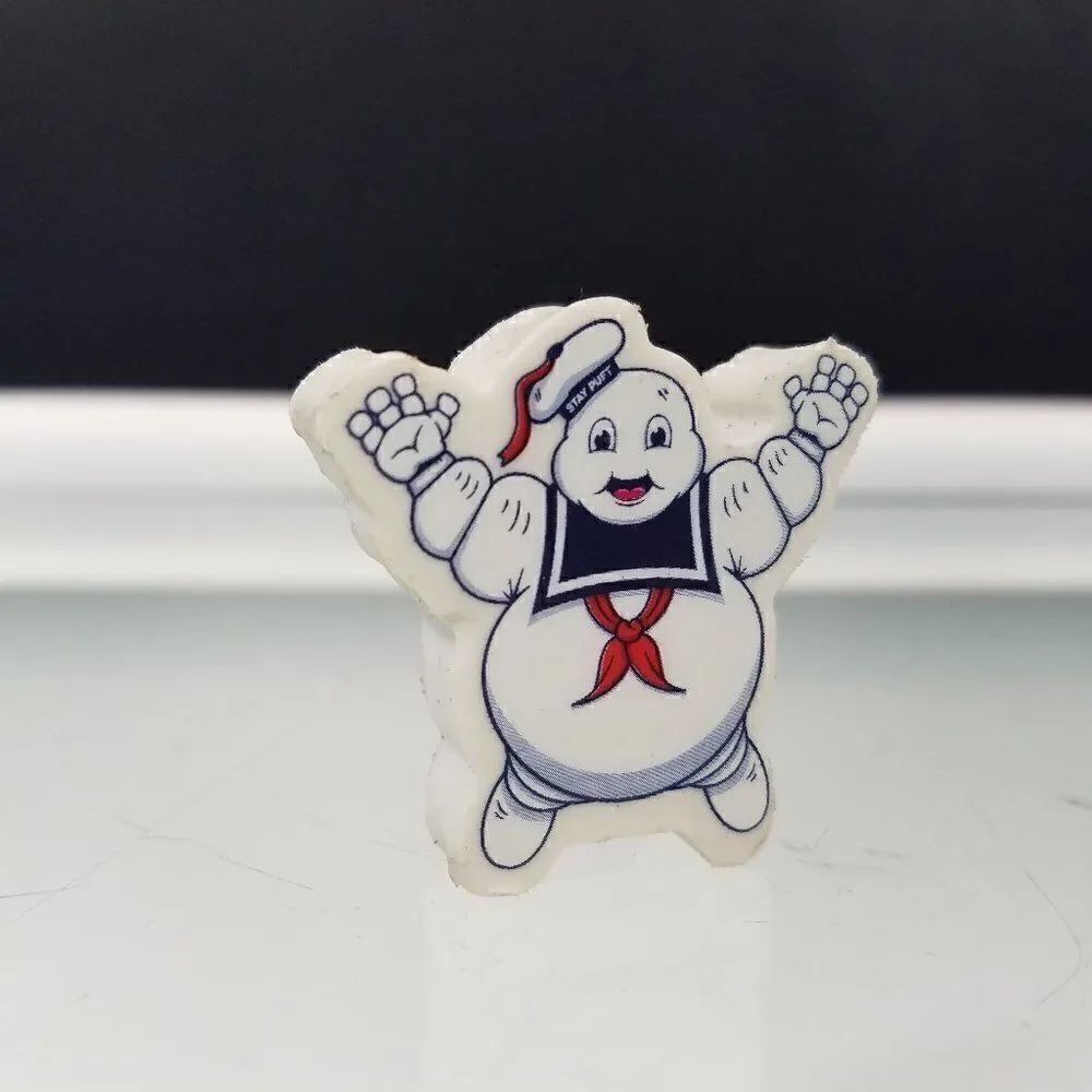 Ghostbusters Stay Puft Marshmallow Man 2016 Rubber Pencil Eraser Collectible